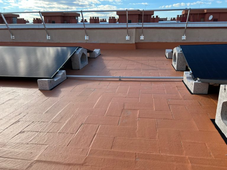 Vista conductos levantados